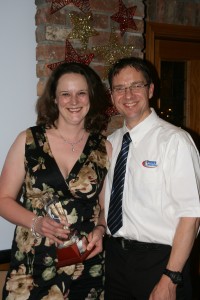 Volunteer of the year - Emma Johnson